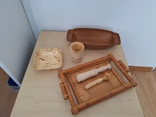 Kitchen tools in wood