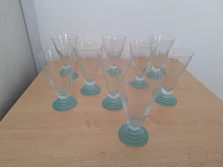 9 water medium glasses