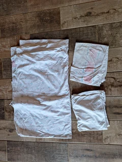 Winter sheet and 2 pillowcases