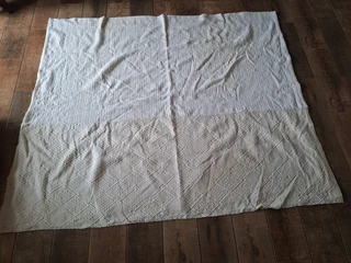 Hand embroidery bed spread