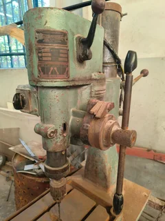 Drill Press Gear Driven