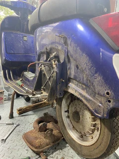 Vespa or Lambretta wanted the older the better !