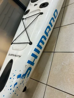 Stealth 525 Profisha with fish finder fitted best all round fishing kayak on the market