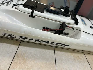 Stealth 525 Profisha with fish finder fitted best all round fishing kayak on the market