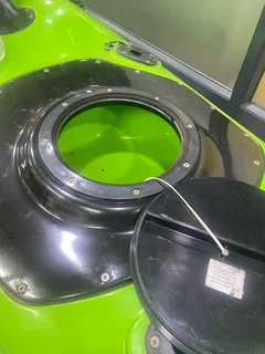 Stealth Fusion 480 fishing ski with built in live well