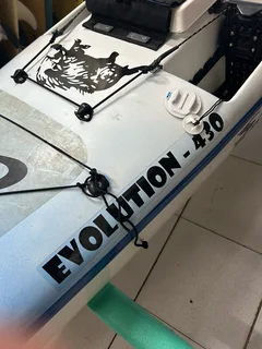Stealth Evo 430 fishing ski in excellent condition
