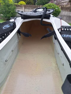 Stealth Fisha 555 fishing ski with live well and Garmin striker 4 fish finder fitted