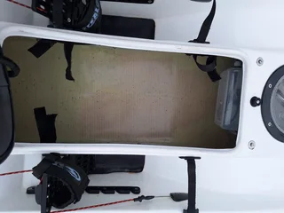 Stealth Fisha 555 fishing ski with live well and Garmin striker 4 fish finder fitted