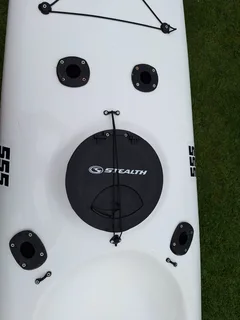 Stealth Fisha 555 fishing ski with live well and Garmin striker 4 fish finder fitted