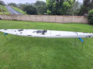 Stealth Fisha 555 fishing ski with live well and Garmin striker 4 fish finder fitted