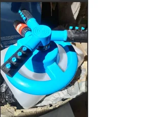 Manual Sprinkler, rotating ,2 speed