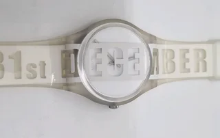 Swatch Millennium edition with original metal box and papers