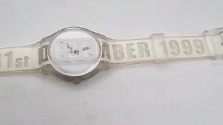 Swatch Millennium edition with original metal box and papers