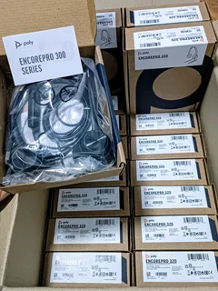 Assorted Contact Centre Headsets Jabra, Logitech, POLY, Plantronics,Yealink