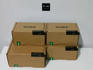 NEW 4x Cordless Yealink W73H with Base Station