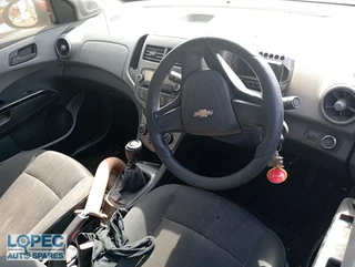 Chevrolet Sonic 1.6 Manual Sedan 2012 Stripping for Spares and Parts!!