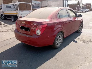 Chevrolet Sonic 1.6 Manual Sedan 2012 Stripping for Spares and Parts!!