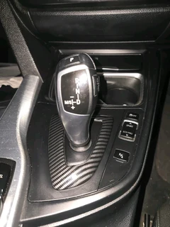 Bmw Carbon fibre Gear knob surround/insert