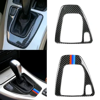 Bmw E90 E92 E93 Gear Knob Carbon Surround
