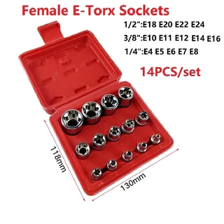 E sockets / Reverse Torx R350