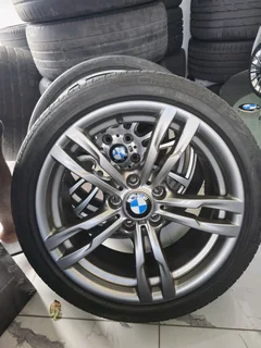 Bmw Msport 18 inch rim and tyre (one)