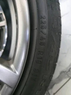 Bmw Msport 18 inch rim and tyre (one)