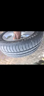 Toyota Yaris rim and tyre ( ONE )