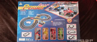 Power course,kids race track toy.