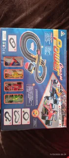 Power course,kids race track toy.