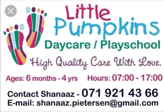 Little Pumpkins Daycare-Sybrand Park/Rondebosch