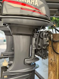 Pair of immaculate 40hp Yamaha Enduro CV Outboards.Trim &amp; Tilt.