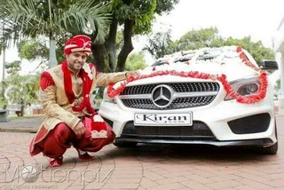AMG Number plates on Hire Bride / Groom / Bridesmaids/ Just Married