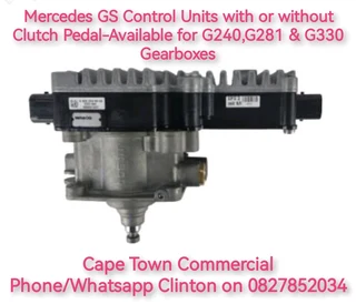 MERCEDES GEARBOX CONTROL UNITS(GS) AVAILABLE FOR G240,G281 &amp; G330 GEARBOXES