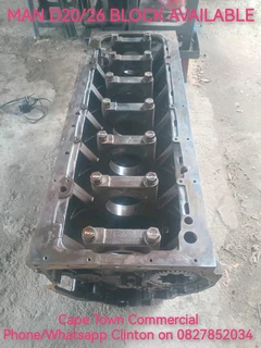 MAN D20/26 BLOCK AVAILABLE