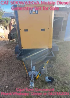 Cat 50kw/63 Kva Mobile Diesel Generator Set For Sale