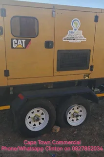CAT 50KW/63 KVA MOBILE DIESEL GENERATOR SET FOR SALE
