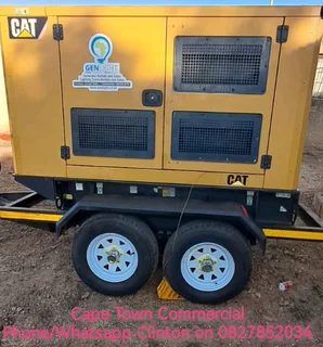 CAT 50KW/63 KVA MOBILE DIESEL GENERATOR SET FOR SALE