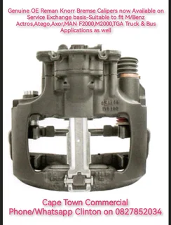 Calipers Available For Man & Mercedes Benz  Trucks/busses