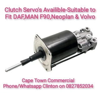 Clutch Servo's Availible Suitable To Fit Daf,man F90, Neoplan,volvo