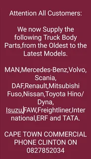 Truck Body Parts Now Availible For Nationwide Delivery
