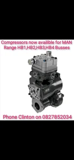 Compressors For Man Busses Hb1,hb2,hb3,hb4