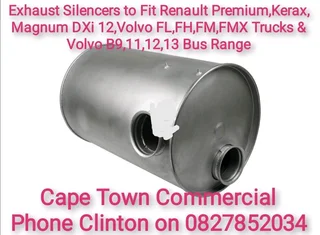 Exhaust Silencers Availible For Trucks And Busses