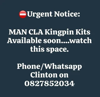 Man Cla Kingpin Kits Available