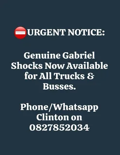 Gabriel Shocks Available For All Trucks And Busses