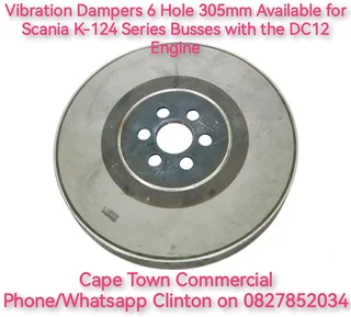 Scania K124 Series Vibration Dampers Available