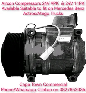Aircon Compressors Available Suitable To Fit On Mercedes Actros/atego Trucks