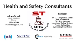 Health and Safety Compliance services
