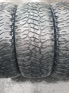20inch bakkie tyres all terrains 275/55/20  50% thread R5000 for the 4 tyres
