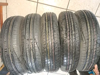 New 13inch tyres 155 80 13 R800 each fitted 072 773 4150 grassy park