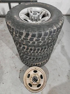 5x150 mags and tyres
